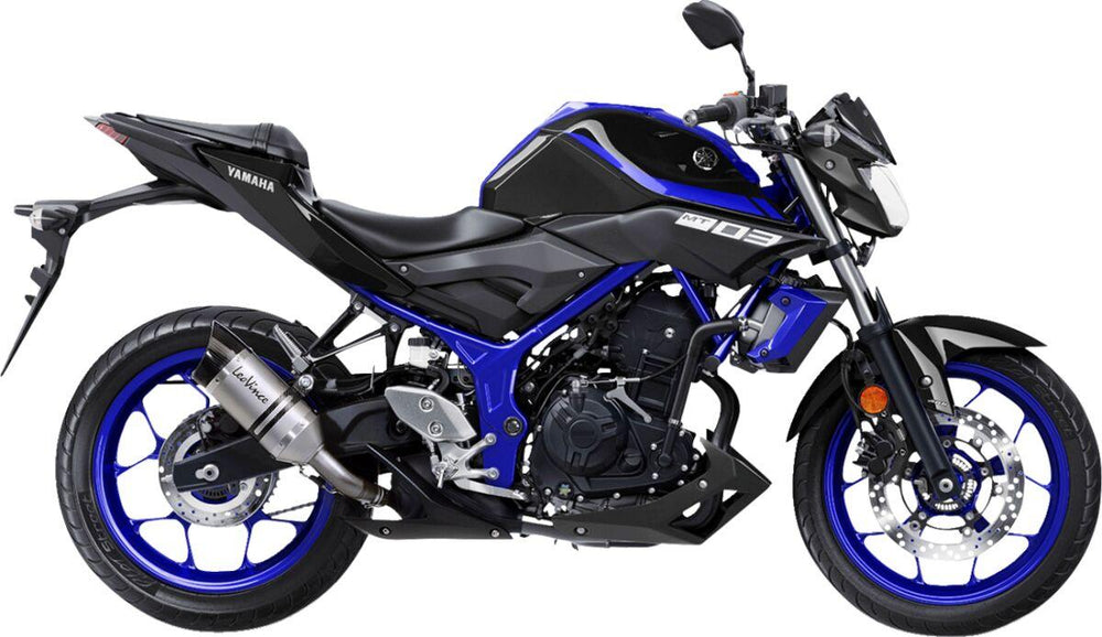 LeoVince LV Pro Stainless Steel Silencer For Yamaha MT-03 2018-2024 - Silver