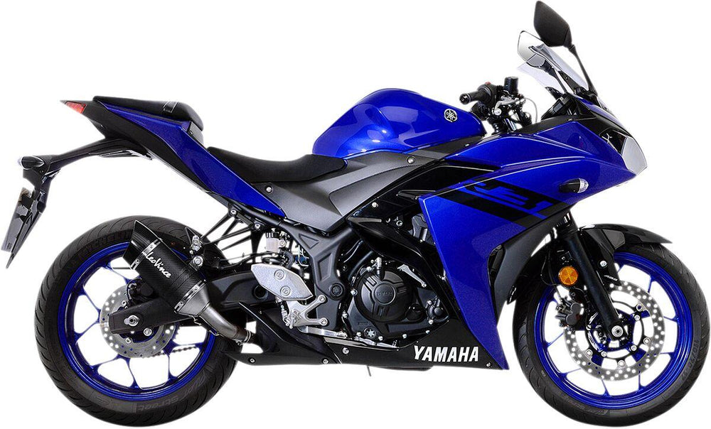 LeoVince LV Pro Carbon Silencer For Yamaha MT-03 2018-2024 - Black