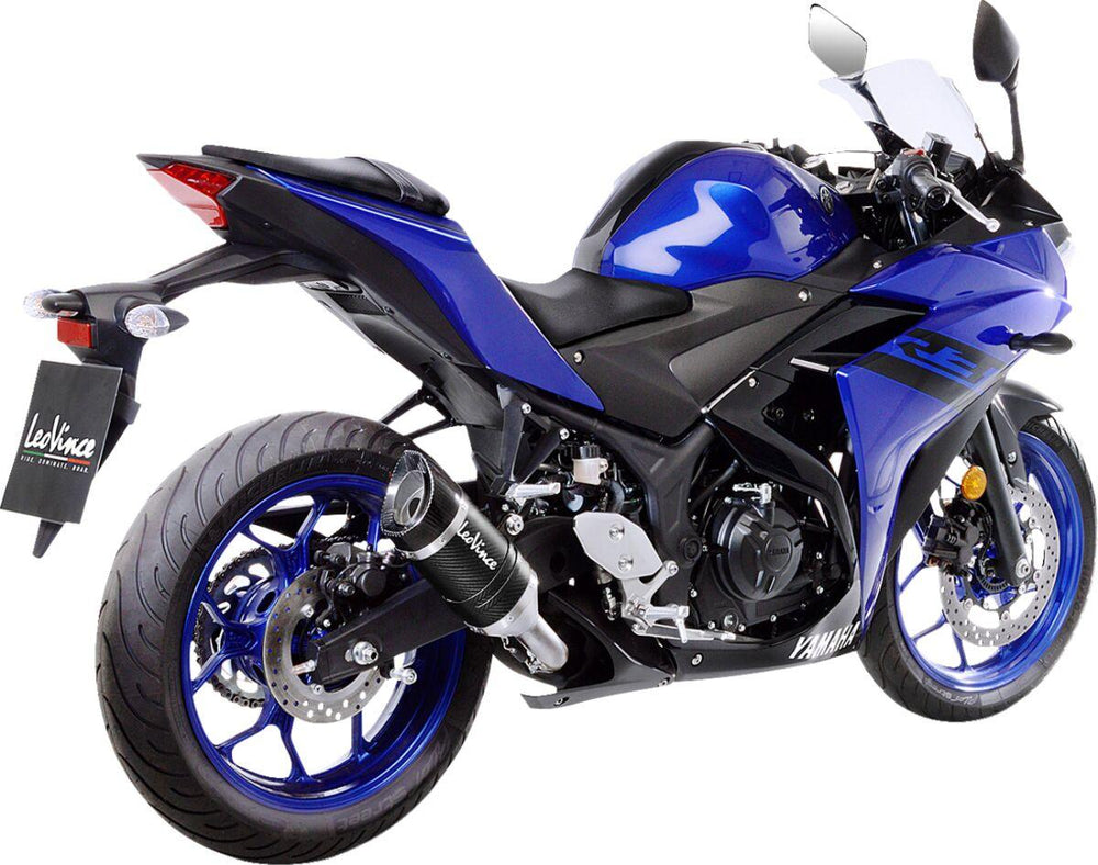 LeoVince LV Pro Carbon Silencer For Yamaha MT-03 2018-2024 - Black