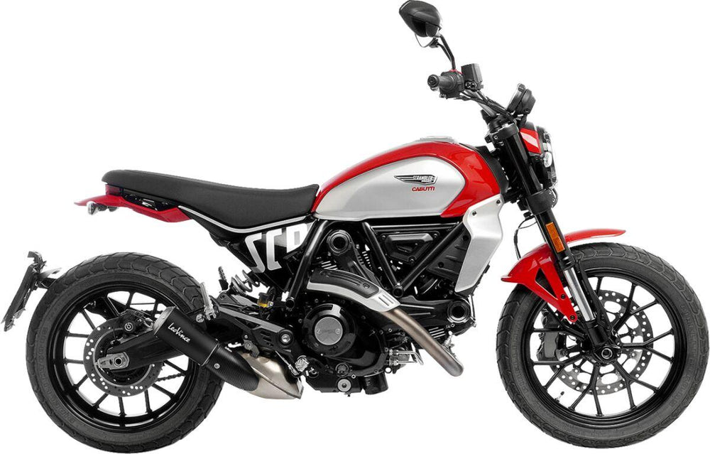 LeoVince LV-10 Silencer For Ducati Scrambler 803 2023-2024