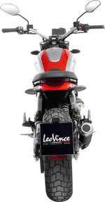 LeoVince LV-10 Silencer For Ducati Scrambler 803 2023-2024