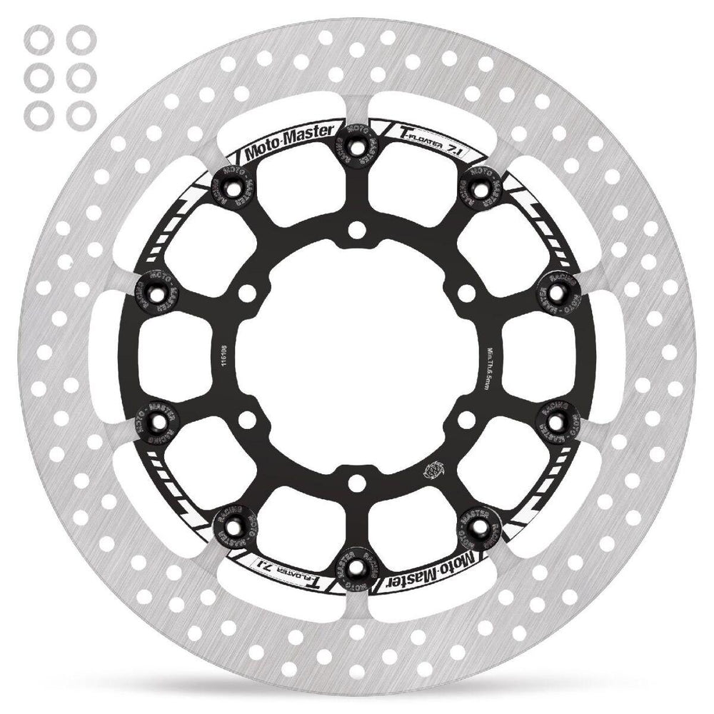 Moto Master Halo series T-Floater Brake Disc For Suzuki GSX-R 1000 ABS 2017-2025 Front