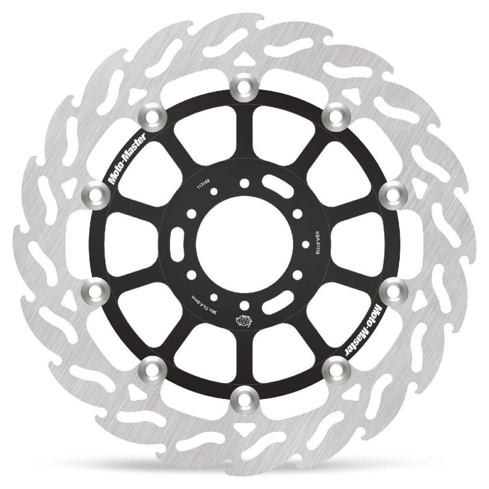 Moto Master Flame Series Floating Brake Disc For Honda CB 1100 EX ABS 2014-2016 With Spoked Wheels Front Left