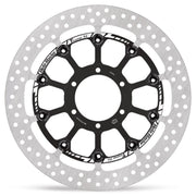 Moto Master HALO series T-Floater Brake Disc For BMW M 1000 RR - Black/Silver