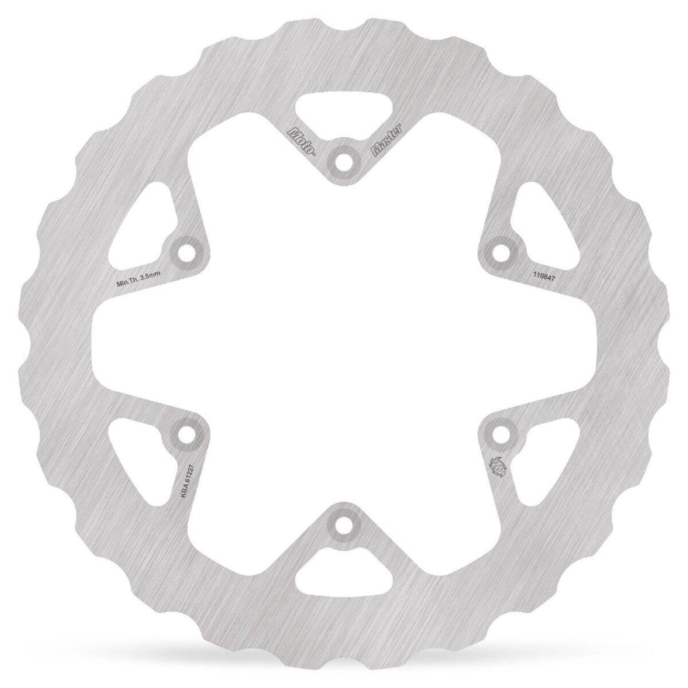 Moto Master Nitro Series Rear Brake Disc For Fantic XX 250 2022-2023 - Silver