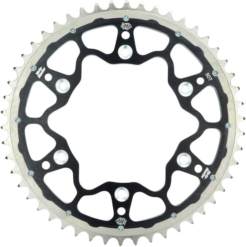 Moto Master Fusion Dual Rear Sprocket For Honda XR650 R 2020-2021 Rear Black 52T