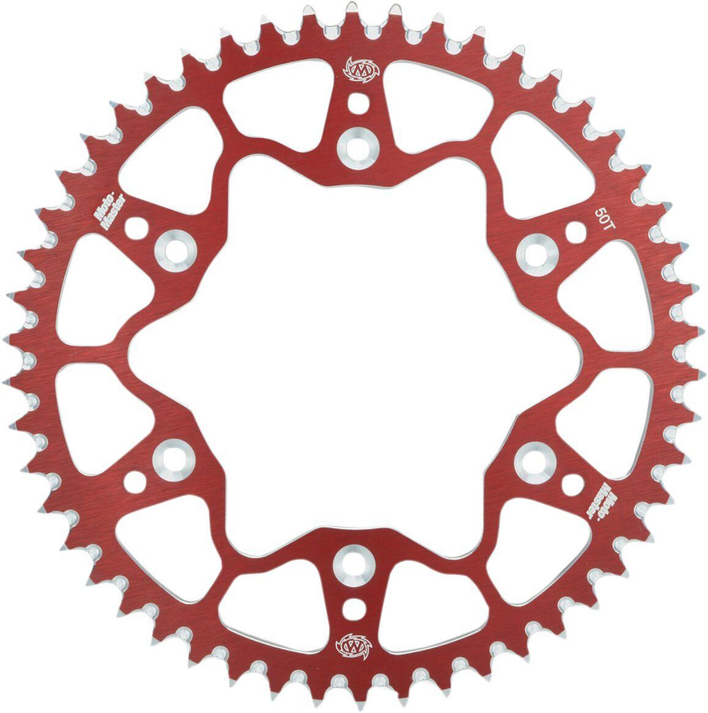 Moto Master 7075 Racing Sprocket For Honda CR125 1984-2007 Rear Red 46T