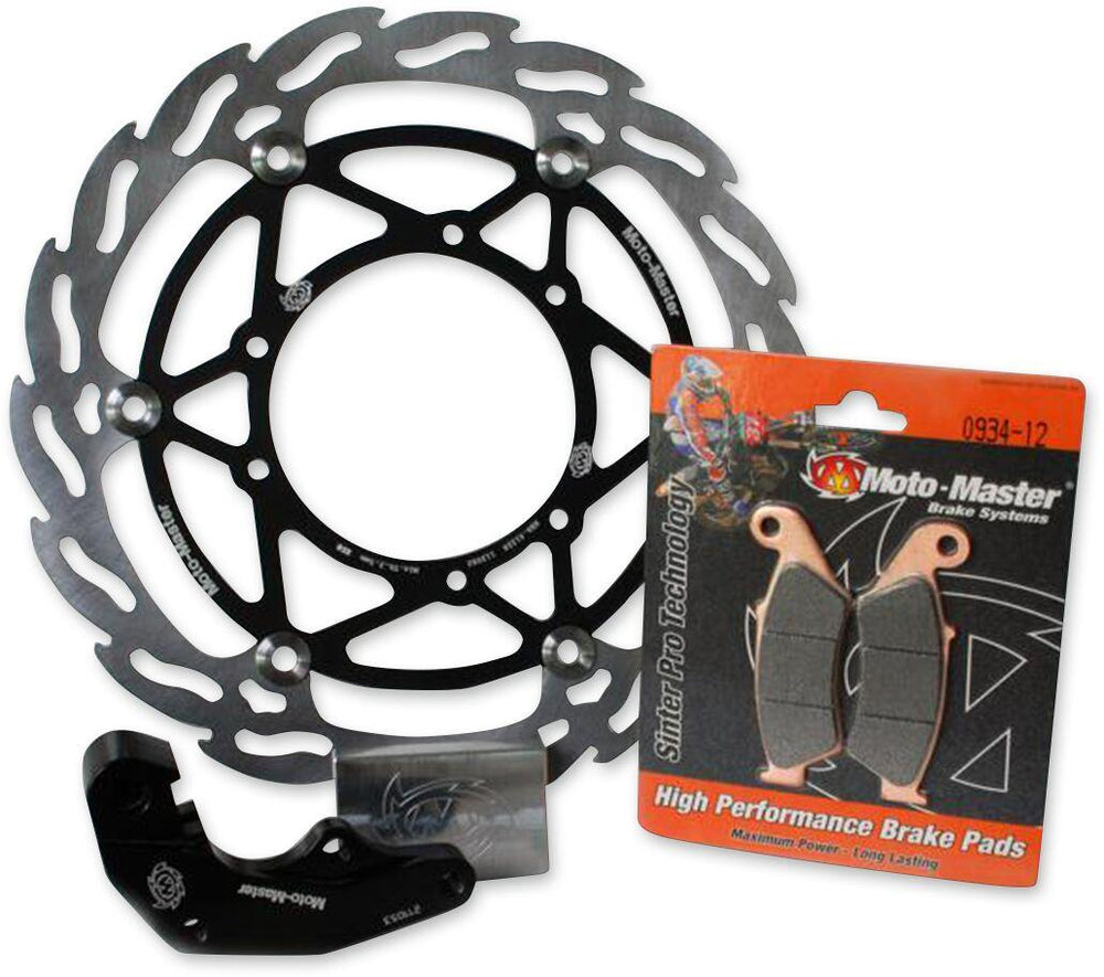 Moto Master 260mm Oversize Floating Brake Disc Brake Kit For Kawasaki KX85 2008-2025 Front