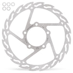 Moto Master Flame Series Fixed Brake Disc For KTM Adventure 390 2022-2024 - Front Left