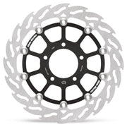Moto Master Flame Series Floating Brake Disc For Triumph Speed Triple 1050 2005-2013 - Front Left