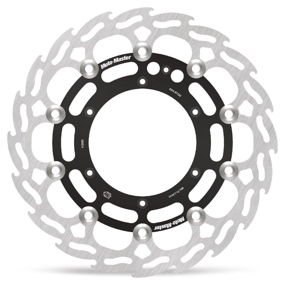 Moto Master Dakar 298mm Front Disc Setups For Yamaha WRF250 2001-2019 - Black