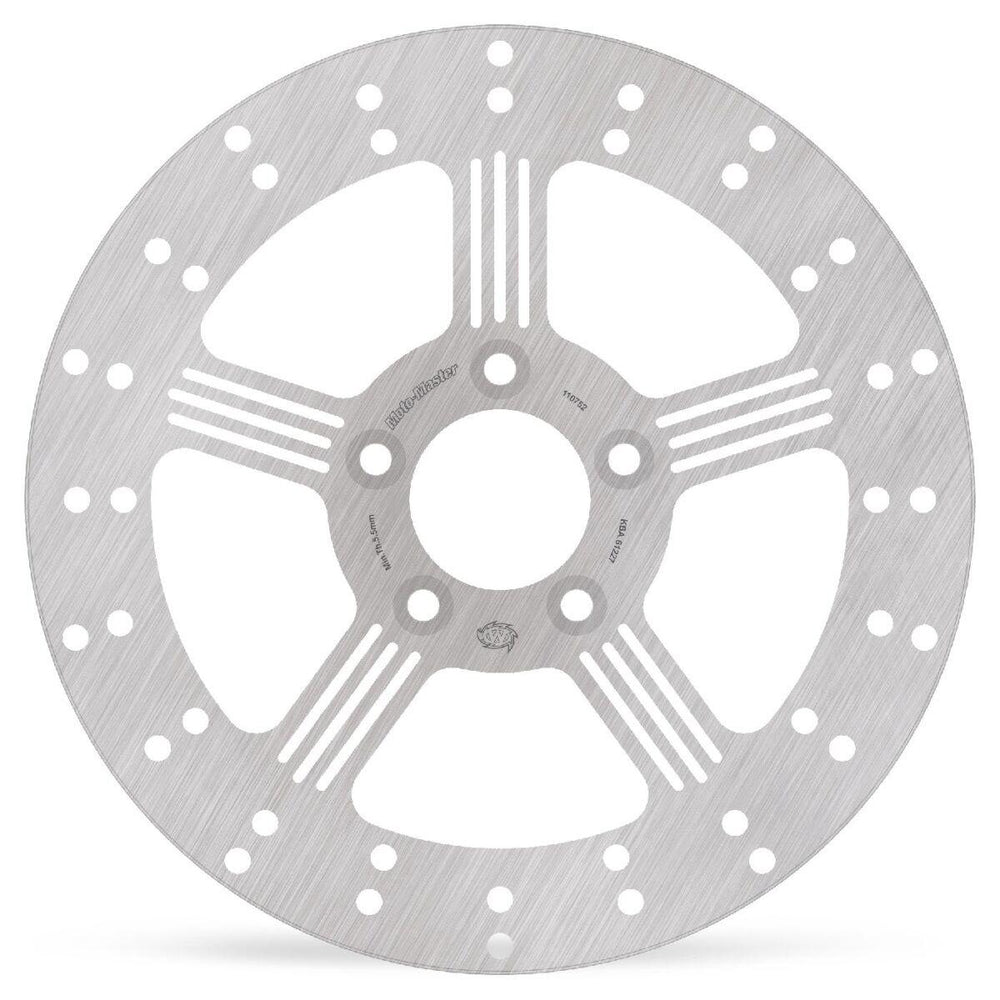 Moto Master Custom Series Fixed Brake Disc For Harley Davidson FLHR 1584 2008 - Rear