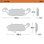 Moto Master RoadPRO Sinder Brake Pad Front For Suzuki DL 1000 2002-2007