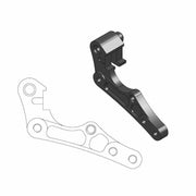 Moto Master Supermoto Street Brake Disc Adapter Bracket For Husqvarna FC250 2018 Fits Front Left Or Right - Black