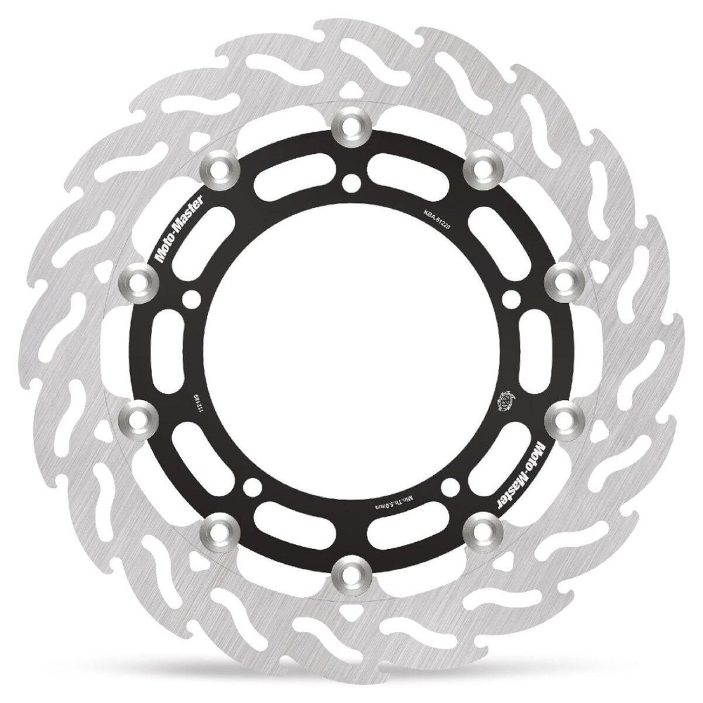 Moto Master Flame Series Floating Brake Disc For Yamaha FZ6 600 N 2004-2008 - Front Right