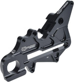 Moto Master Relocation Bracket for OEM Caliper For Husqvarna FC250 2018 Fits Rear Left Or Right - Black