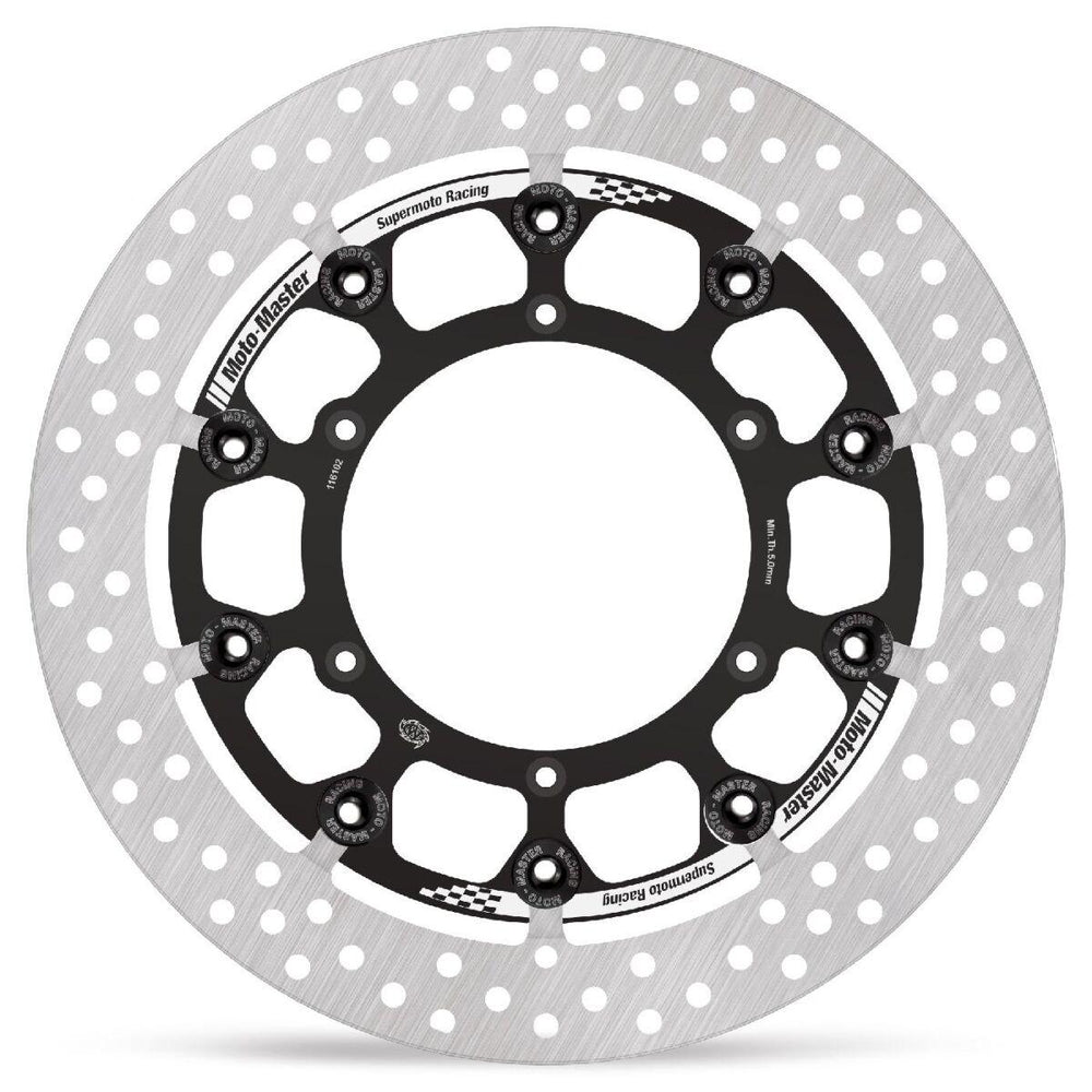 Moto Master Halo Series T-Floater Brake Disc For Suzuki DRZ250 2001-2007 Front Left (For 300mm Moto Master 4 Piston Caliper)