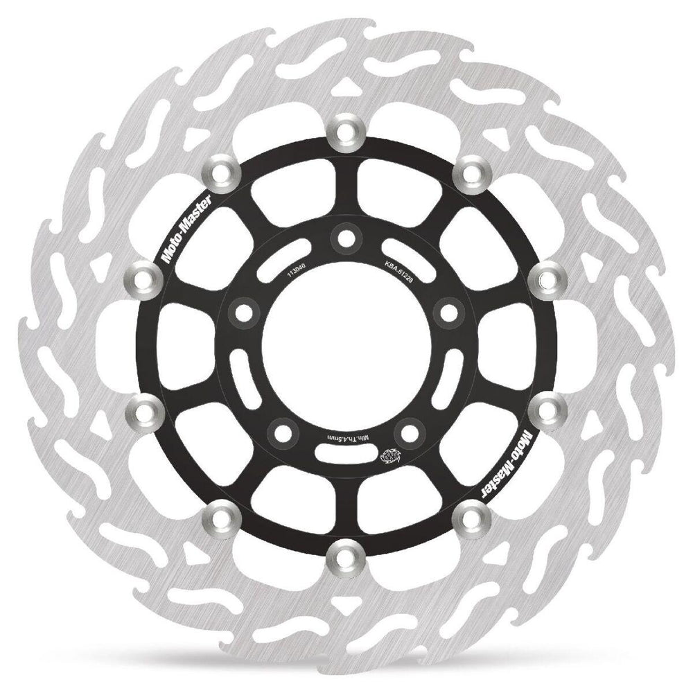 Moto Master Flame Series Floating Brake Disc For Mv Agusta BRUTALE 1090 R 2012-2014 - Front Left