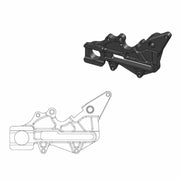 Moto Master Relocation Bracket for OEM Caliper For Husqvarna FE250 2018-2021 Fits Rear Left Or Right - Black