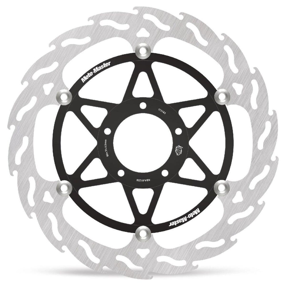 Moto Master Flame Series Floating Brake Disc For Ducati 848 Evo SE 2013 - Front Right