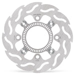 Moto Master Flame Series Rear Brake Disc For Kawasaki ER-6F 650 2008-2016