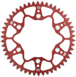 Moto Master 7075 Racing Sprocket For Honda CR125 1984-2007 Rear Red 52T