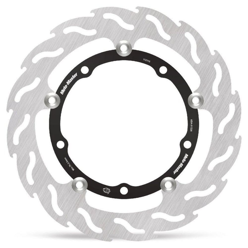 Moto Master Flame Series Floating Brake Disc For Yamaha XP 500 T-Max 2004-2007 - Front Right