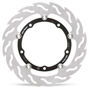 Moto Master Flame Series Floating Brake Disc For Yamaha XP 500 T-Max 2004-2007 - Front Right