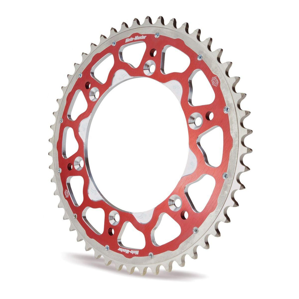 Moto Master Fusion Dual Rear Sprocket For Husqvarna 701 Enduro 2016-2024 Rear Red 49T
