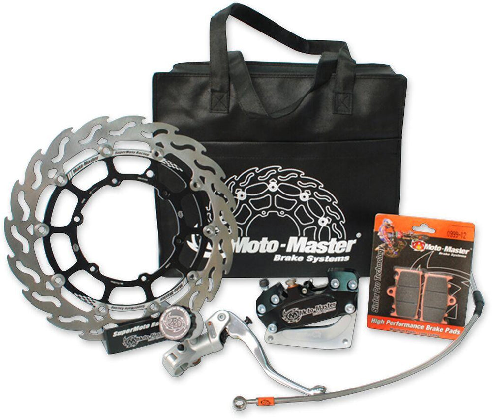 Moto Master Supermoto Racing Brake Kit 300mm For Yamaha WRF250 2016-2021 (Without Headlight) Front