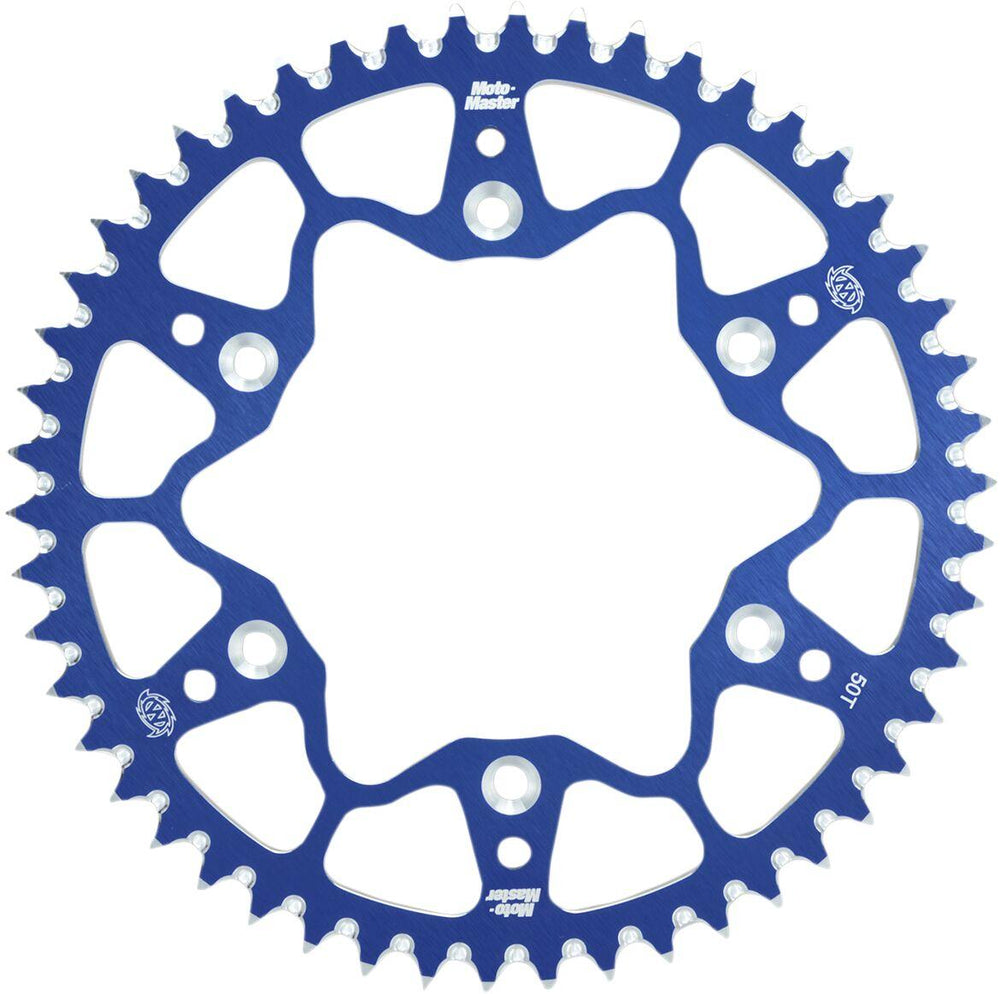Moto Master 7075 Racing Sprocket For Husqvarna 701 Enduro 2016-2024 Rear Blue 52T