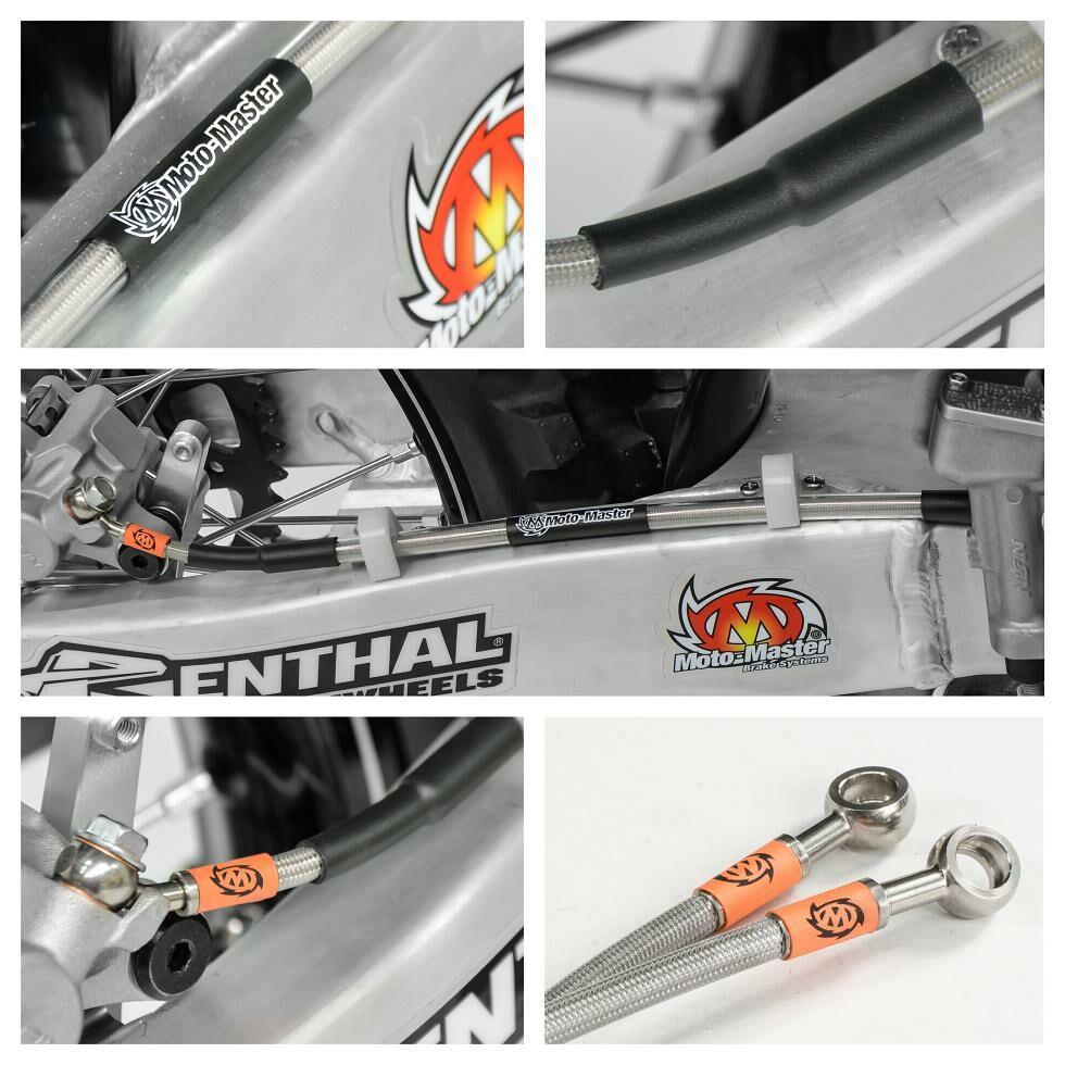 Moto Master Brake Hose Kit For Sherco SC 250 2019-2020 Rear - Stainless Steel