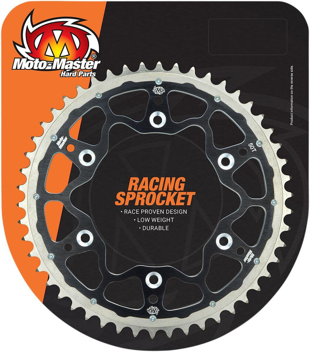 Moto Master Fusion Dual Rear Sprocket For Husqvarna 701 Enduro 2016-2024 Rear Black 50T