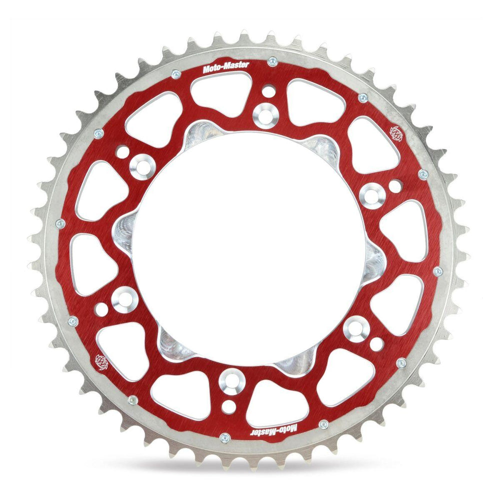 Moto Master Fusion Dual Rear Sprocket For Husqvarna 701 Enduro 2016-2024 Rear Red 51T
