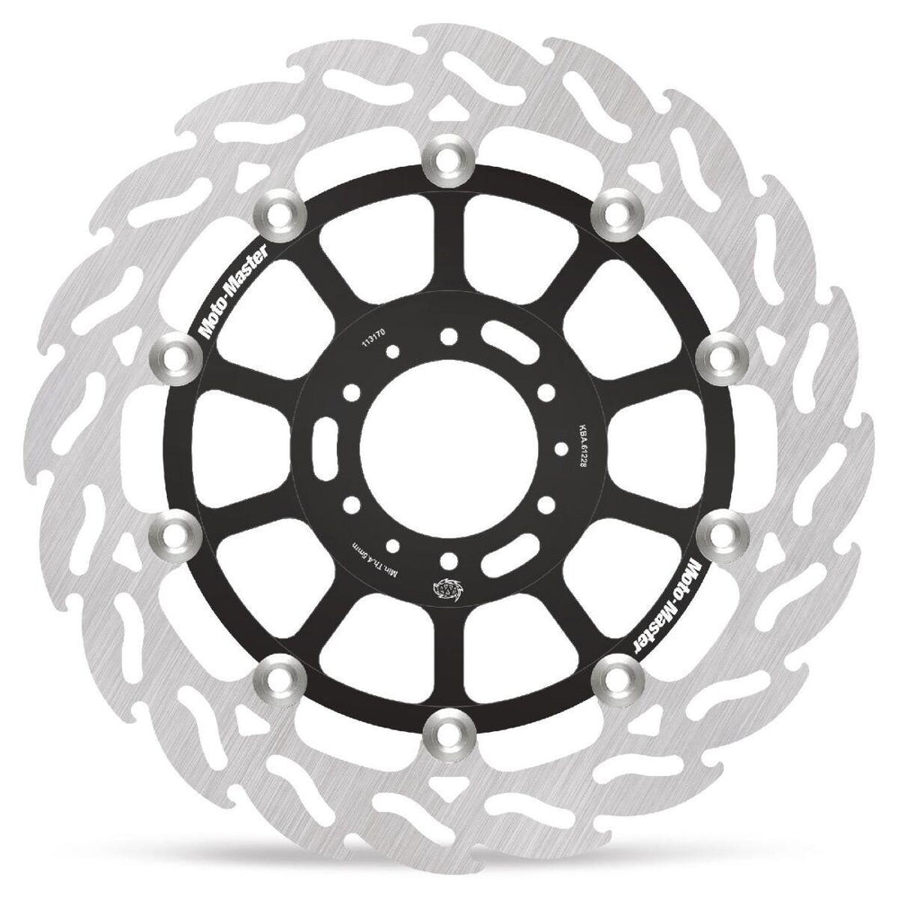 Moto Master Flame Series Floating Brake Disc For Honda CB 1100 EX 2014-2016 With Spoked Wheels Front Right
