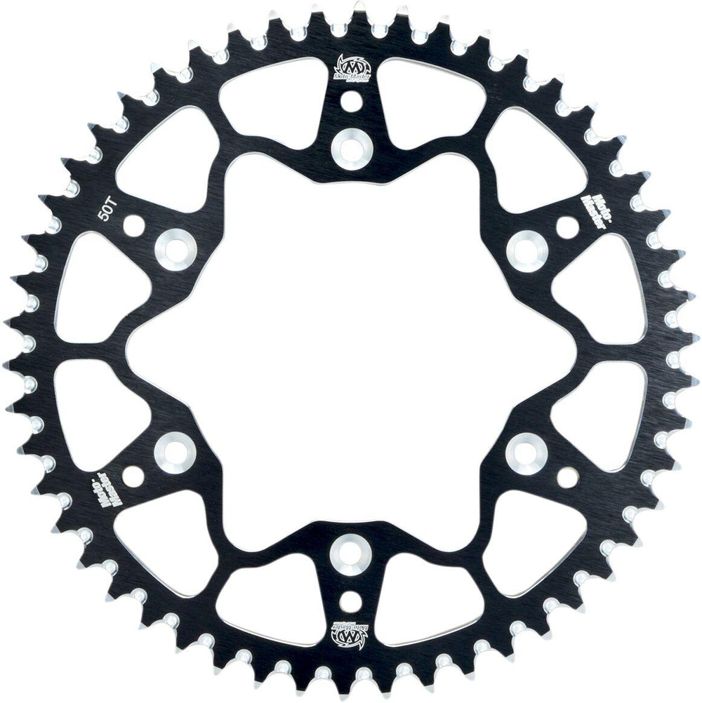 Moto Master 7075 Racing Sprocket For Suzuki DR250 1990-1993 Rear Black 51T