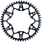 Moto Master 7075 Racing Sprocket For Suzuki DR250 1990-1993 Rear Black 51T