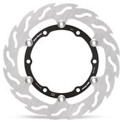 Moto Master Flame Series Floating Brake Disc For Yamaha XP 500 T-Max 2008-2011 - Front Left