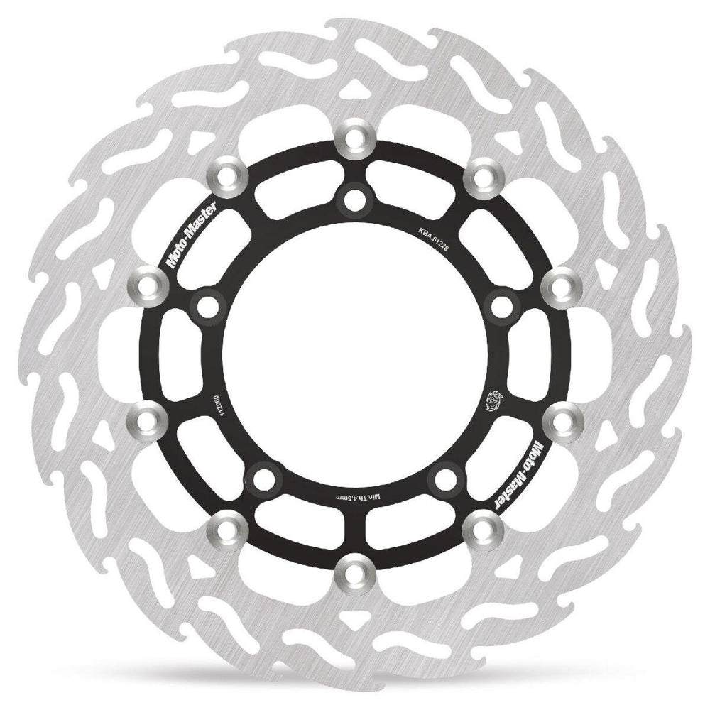 Moto Master Flame Series Floating Brake Disc For Suzuki DL 1000 2014-2019 - Front Right
