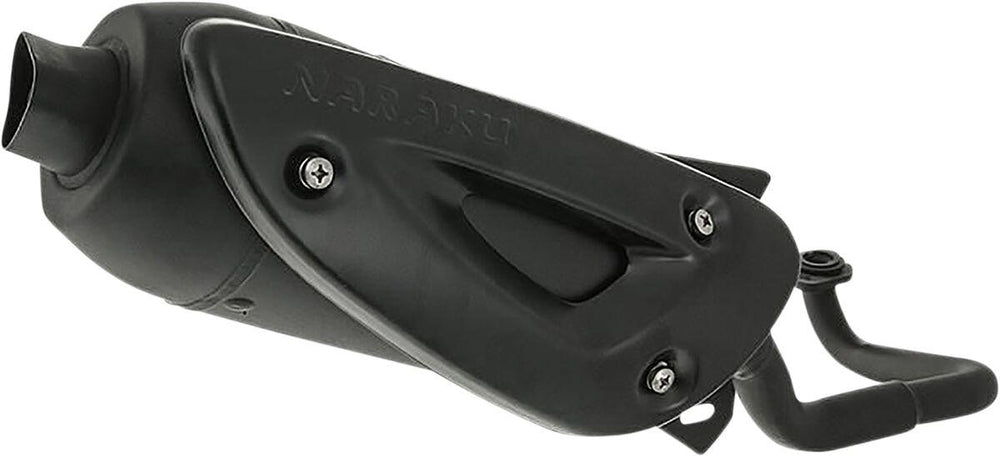 Naraku Traffic Full Exhaust System For Peugeot CityStar 50 AC 2014-2020 - Black