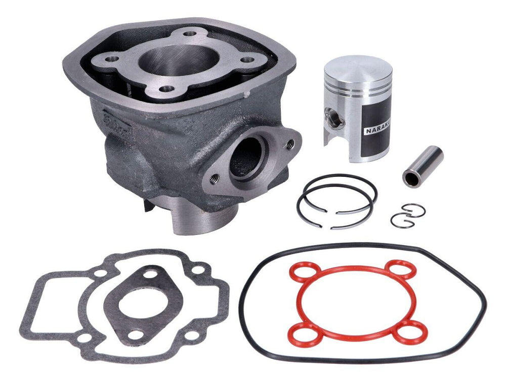 Naraku Cylinder Kit V.2 50CC for Piaggio LC pentagonal For Derbi Atlantis 50 LC 2002-2003
