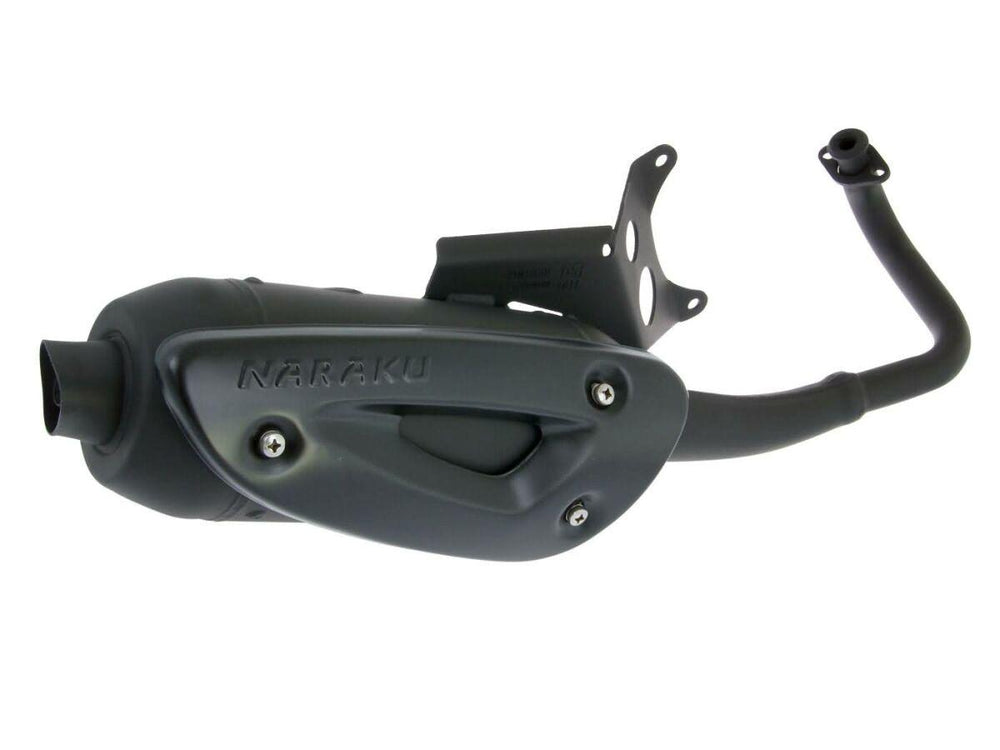 Naraku Traffic Full Exhaust System For Derbi Atlantis 50 2005-2012 - Black
