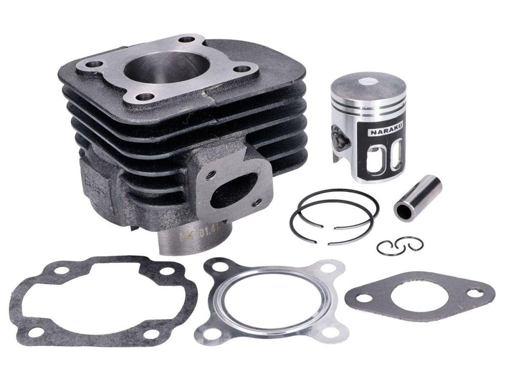 Naraku 50cc Cylinder Kit V.2 Straight Type 1E40QMB (E2) For Benelli 49X 50 2008-2016