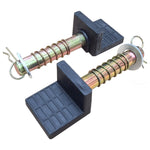 Black Pro Range B5205 Replacement L-Cup Cradle Adaptors for B5073