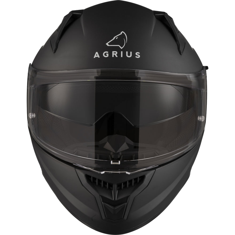 Agrius Wrath Solid Motorcycle Helmet – Ghostbikes Agrius Wrath Solid Motorcycle Helmet – Ghostbikes