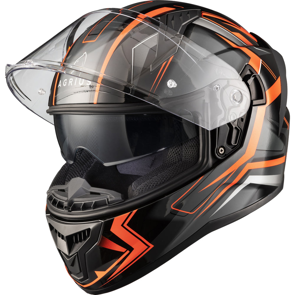 Agrius Wrath Polaris Glow In The Dark Motorcycle Helmet – Ghostbikes