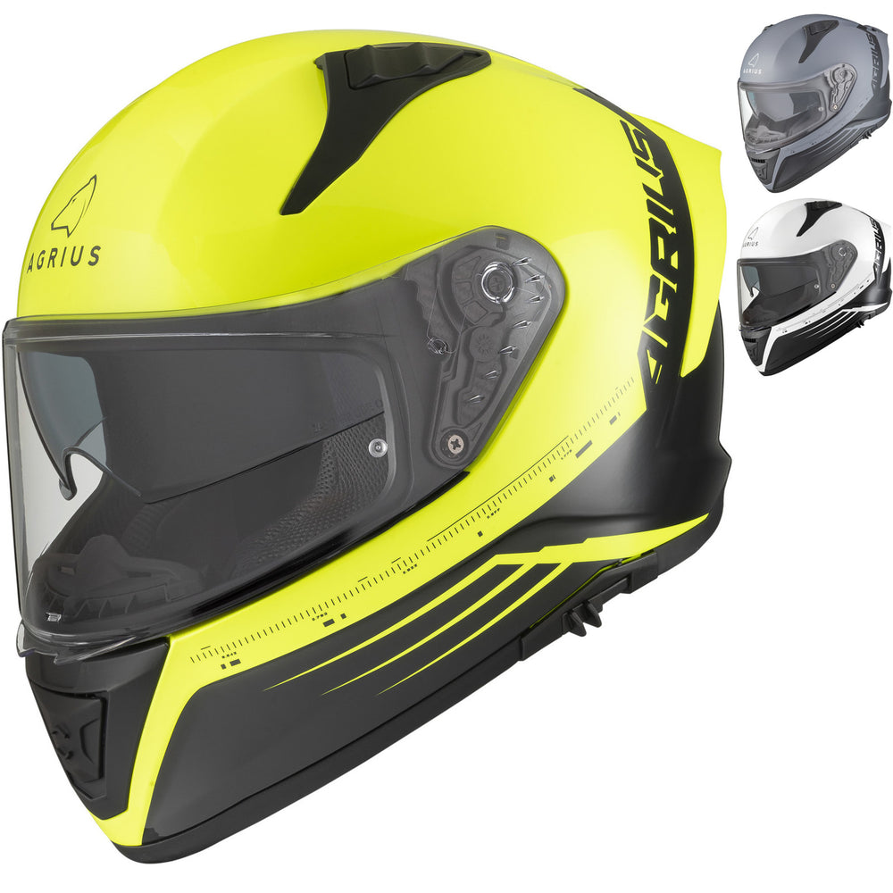 Agrius Storm Calibration ECE R22.06 Motorcycle Helmet – Ghostbikes Agrius Storm Calibration ECE R22.06 Motorcycle Helmet – Ghostbikes