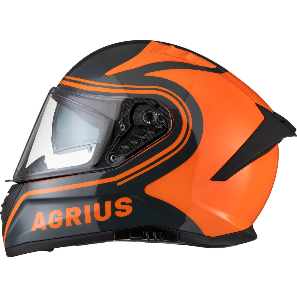 eau claire motorcycle helmet Agrius Storm Discharge ECE R22.06 Motorcycle Helmet – Ghostbikes