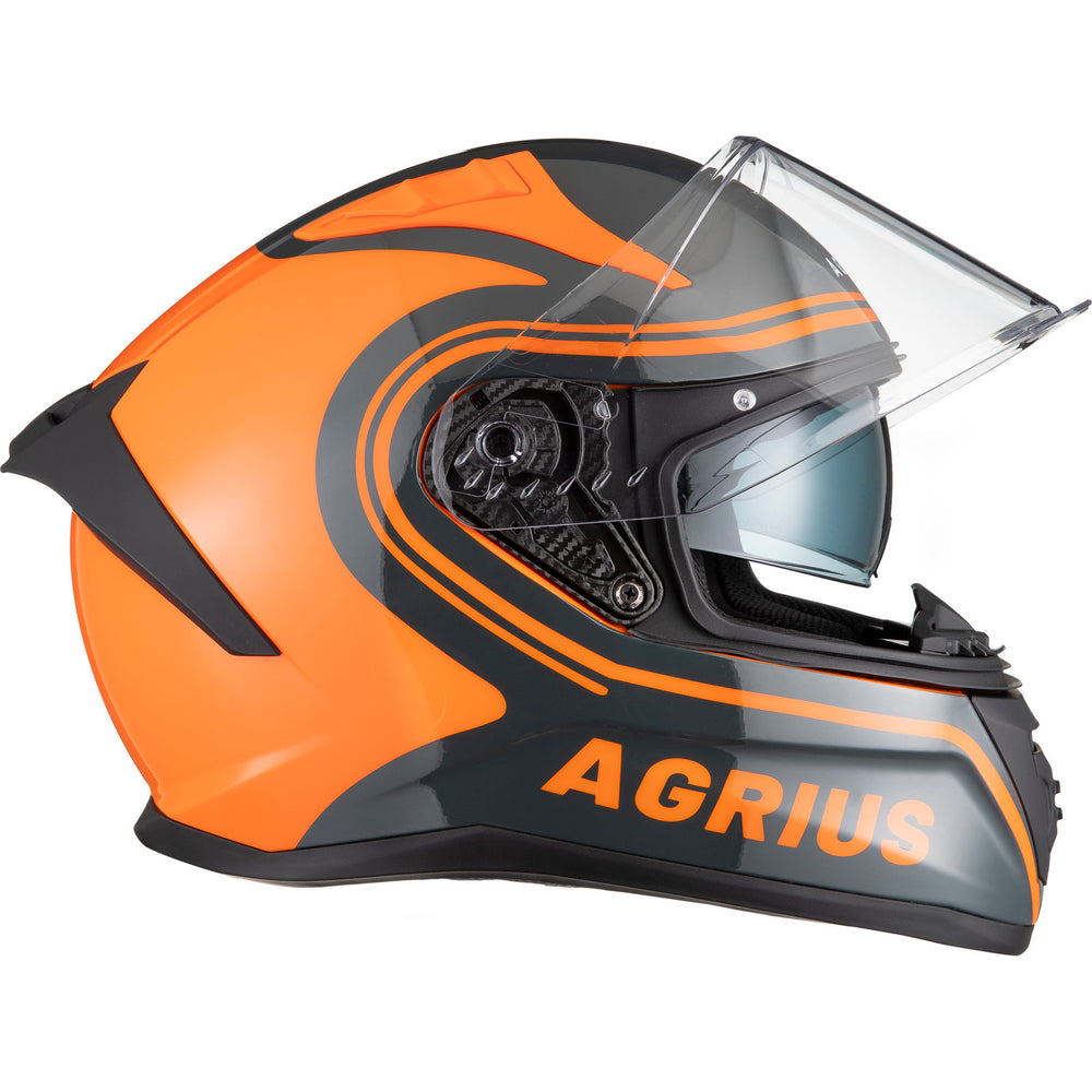 Agrius Storm Discharge ECE R22.06 Motorcycle Helmet – Ghostbikes Agrius Storm Discharge ECE R22.06 Motorcycle Helmet – Ghostbikes