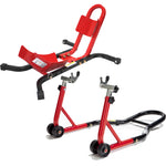 Black Pro Range Wheel Chock & Rear Paddock Stand